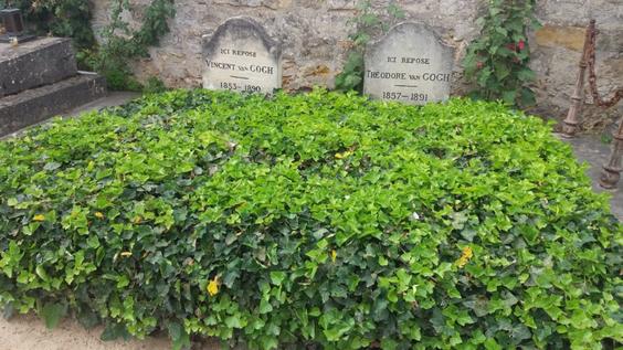 Van Gogh’s tomb Auvers-sur-Oise